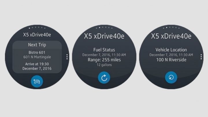 Samsung Galaxy Watch BMW Connected Uygulaması