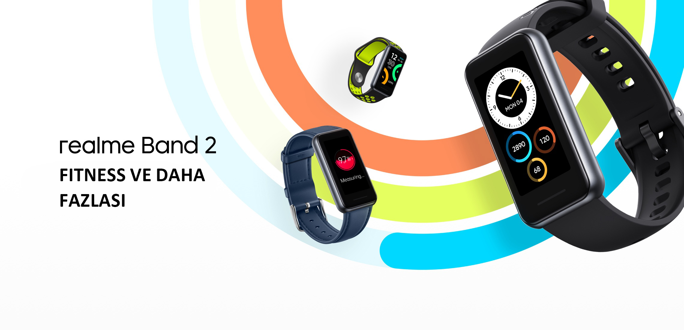Realme Band 2 Akıllı Bileklik Realme Band 2 Akıllı Bileklik